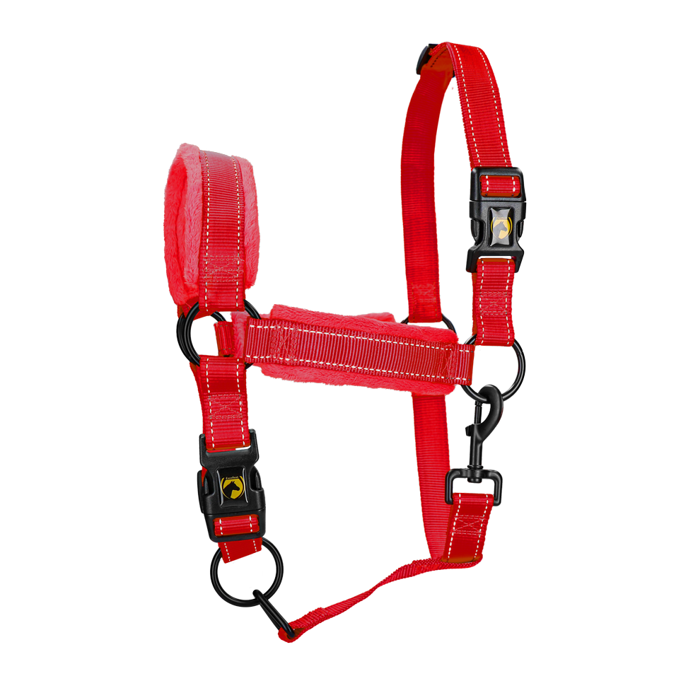 Excellent Superior Halter Red L