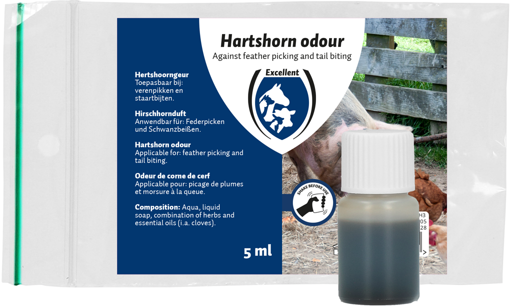 Excellent Hartshorn odour