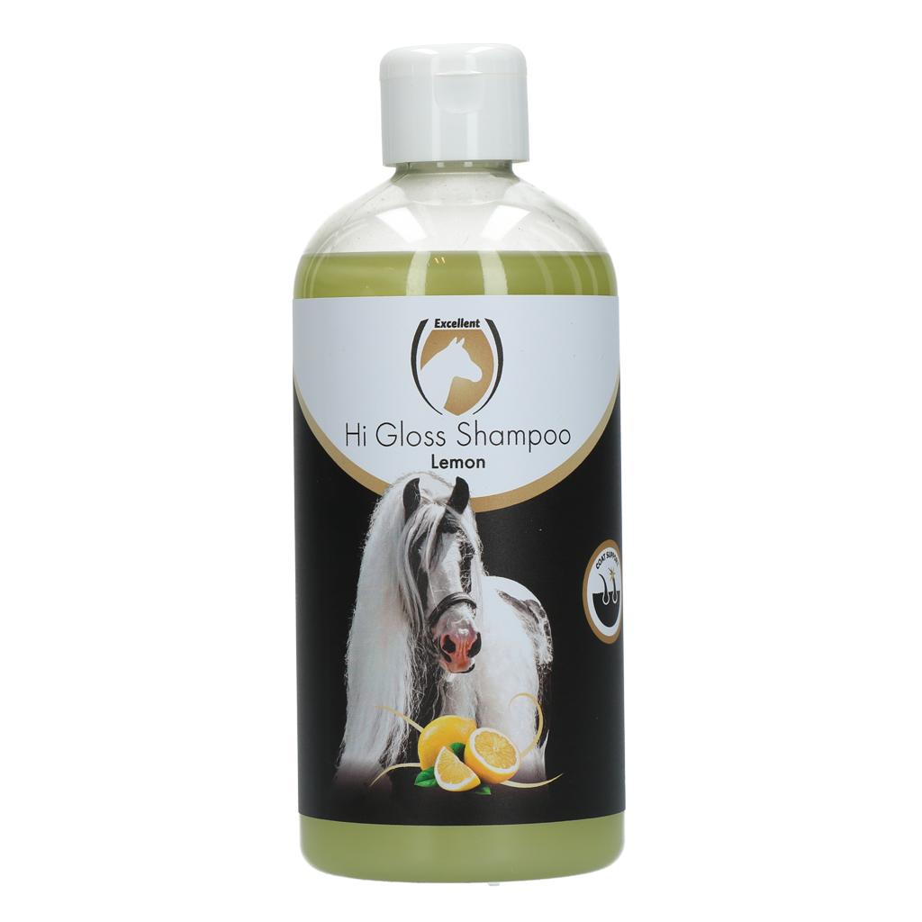 HIGL5094 Excellent Horse Hi Gloss Shampoo Lemon 500 ml - Image 1