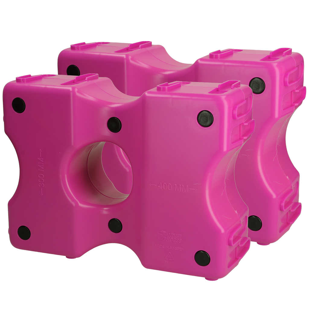 Vplast Cavaletti Obstacle Blocks 2 st Pink