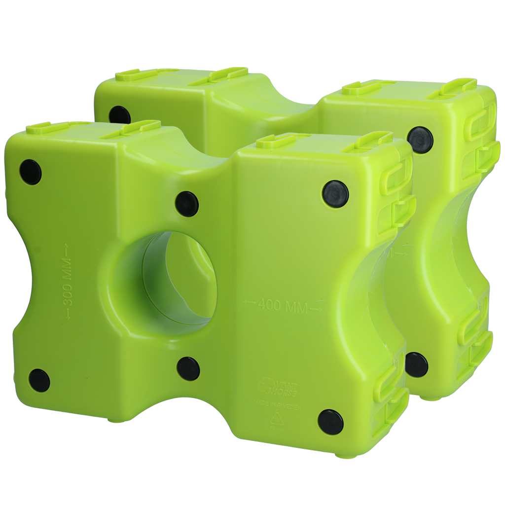 Vplast Cavaletti Obstacle Blocks 2 st Green