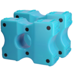 Vplast Cavaletti Obstacle Blocks 2 st Blue