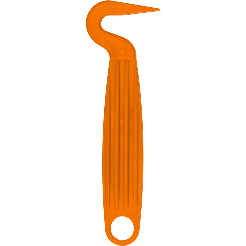 HOEF0007J-main Hoof Pick Plastic Orange - Image 1