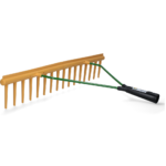 Hay rake with smoothing edge 64 cm, 16 teeth - Image 2