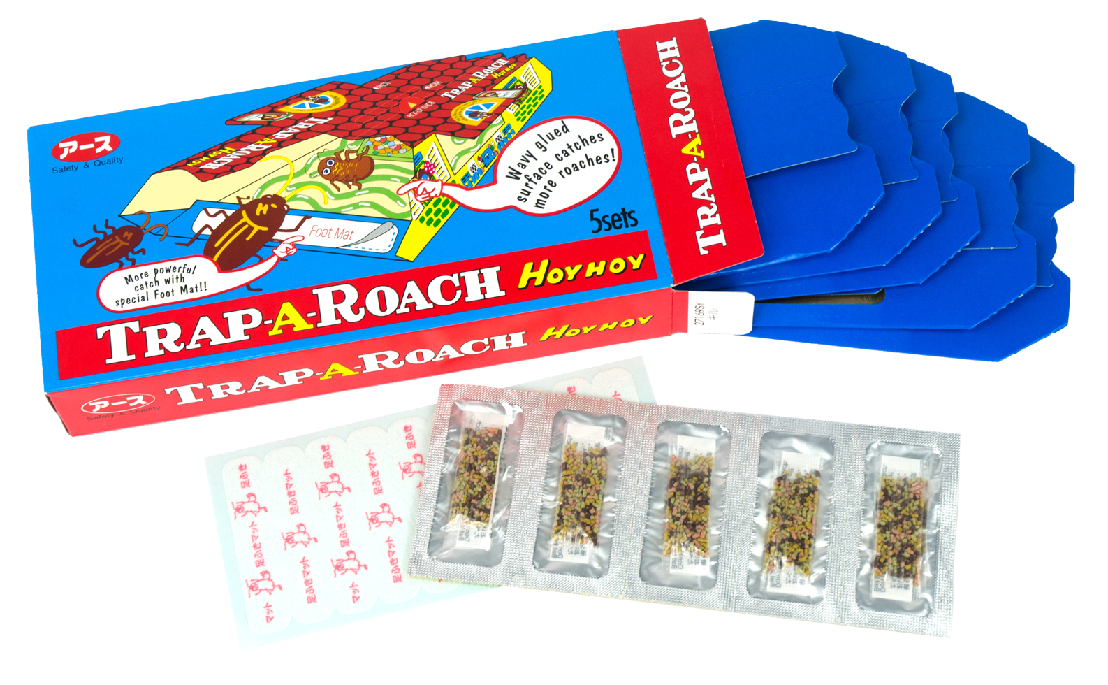 HOYH005 HoyHoy Trap-A-Roach 5-Pack - Image 1