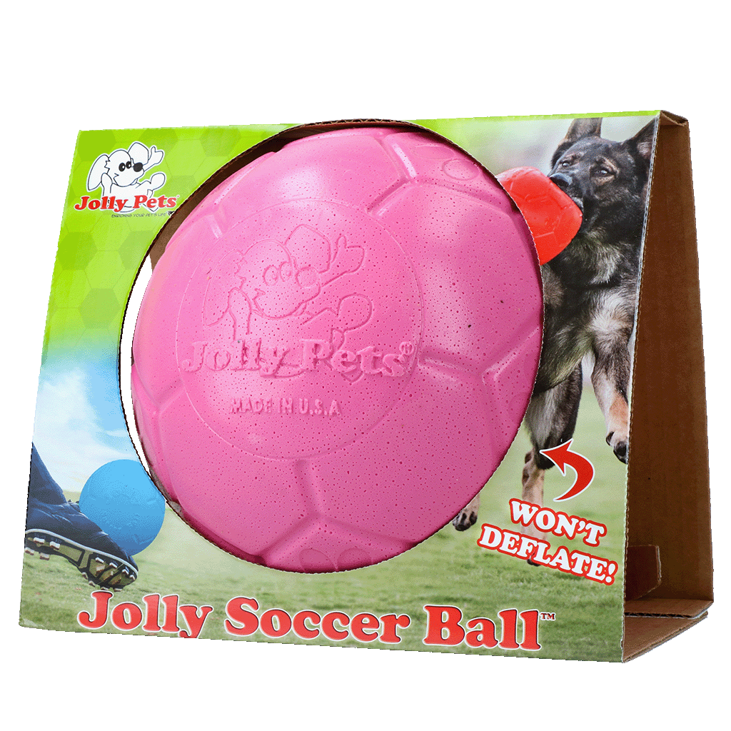 JOLL037C Jolly Soccer Ball Pink L (20 cm) - Image 1