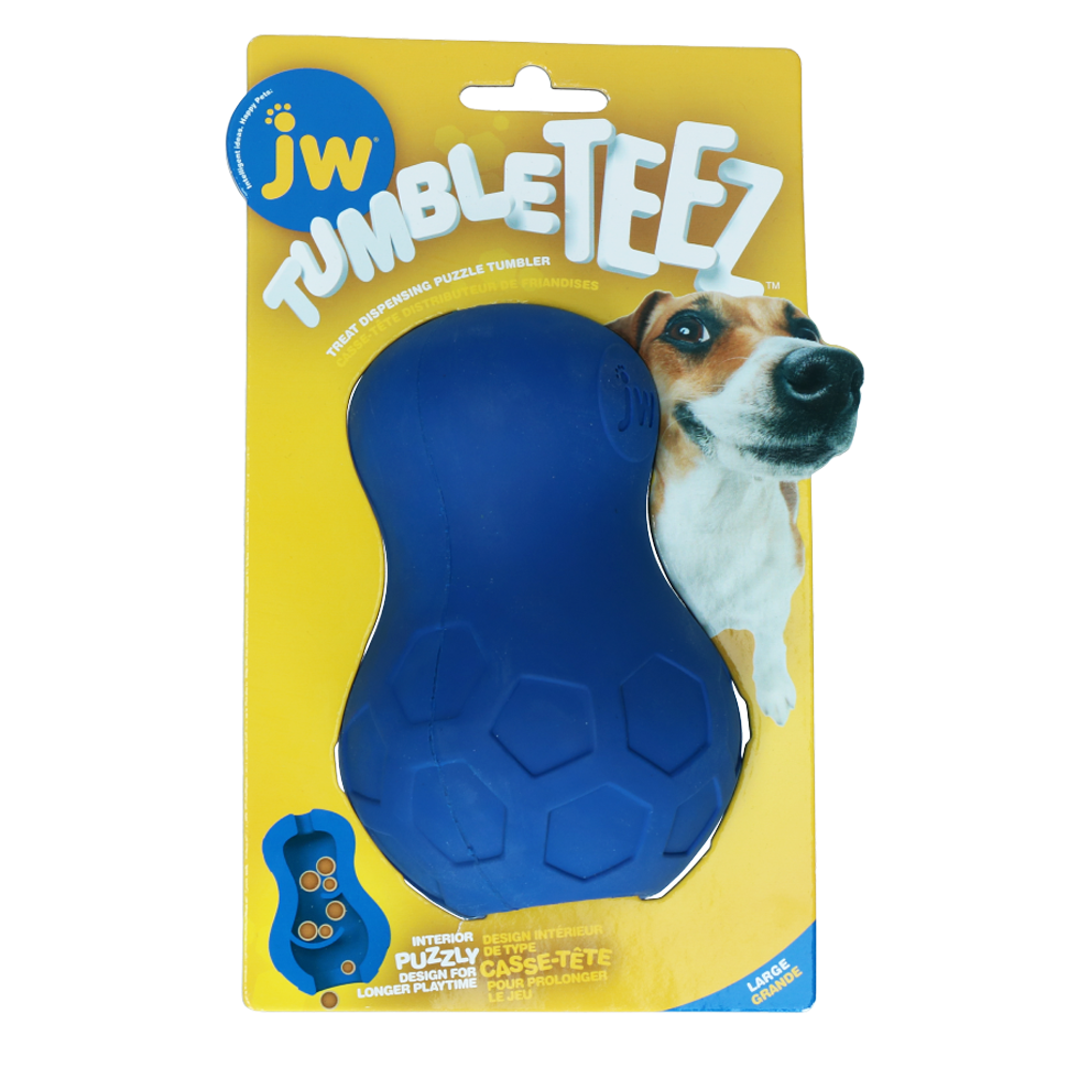 JW Tumble Teez Blue - L