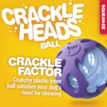 JW Crackle Heads Ball L - 10 cm - Image 2