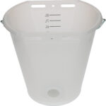 Calf bucket white transparent 2-sided flat Transparant wit - Image 6