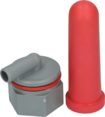 Calf bucket teat + lock separate standard - Image 2