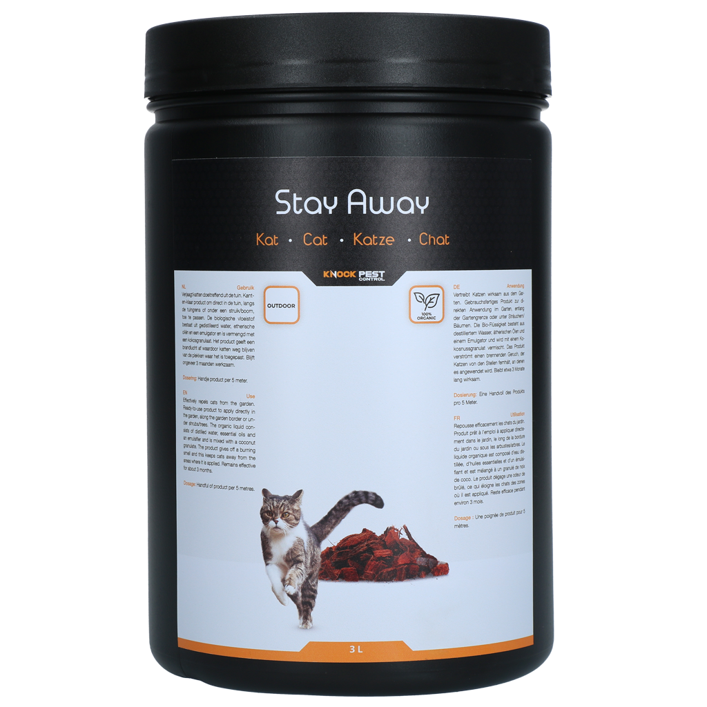 Knock Pest Stay Away Cat Garden 3000 ml