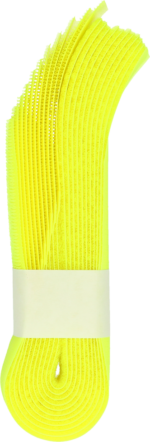 Legband with Velcro fastener, yellow Yellow - Image 2