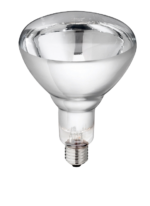 Hard Glass Lamp 250 W - White