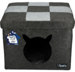 Let's sleep Pet Cube Light/Dark Grey