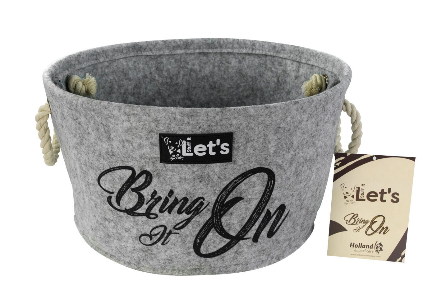 Let's Stuff It Bring it On Grey