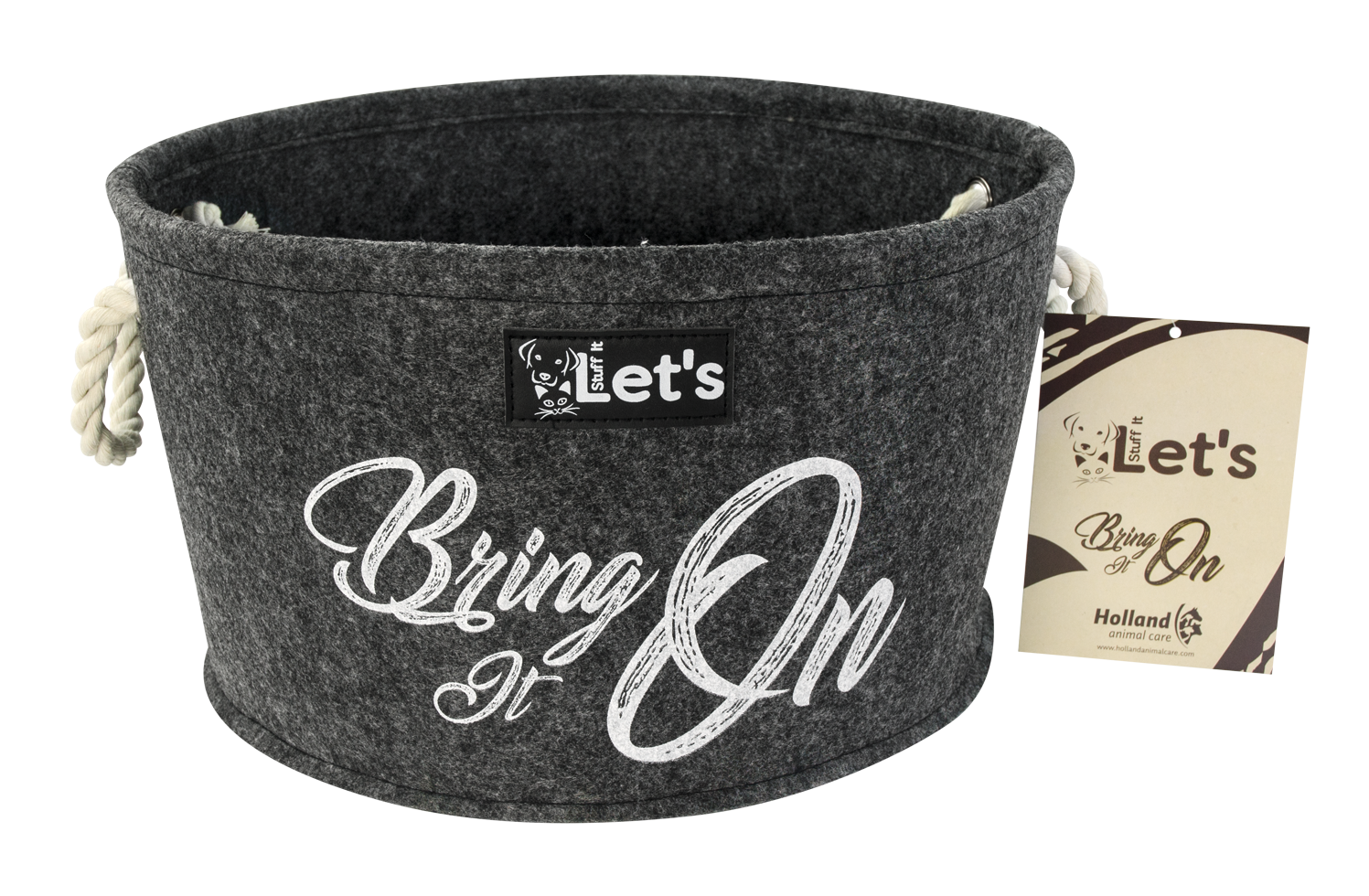 LETS388 Let's Stuff It Bring it On Anthracite - Image 1