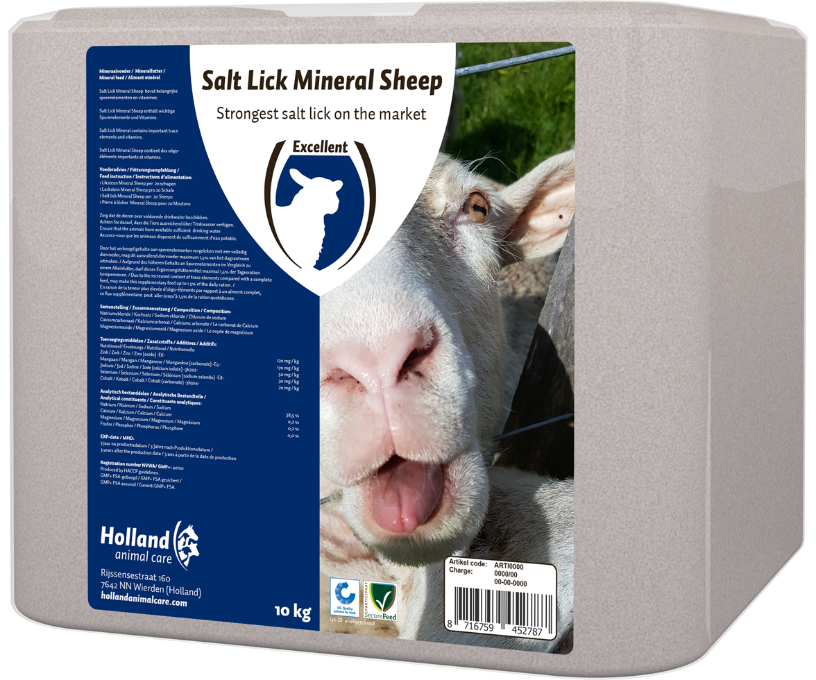 LIKS0016 Excellent Salt Lick Mineral Sheep 10 kg - Image 1