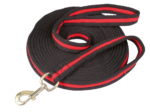 Lunge Whip soft lux black with muskuton 8 m Red - Image 3