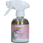 Lucky Horse Unicorn Glitter Spray Gold