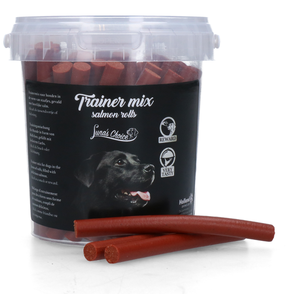 LUNA0044 Luna's Choice Trainer Mix Salmon Rolls - Image 1