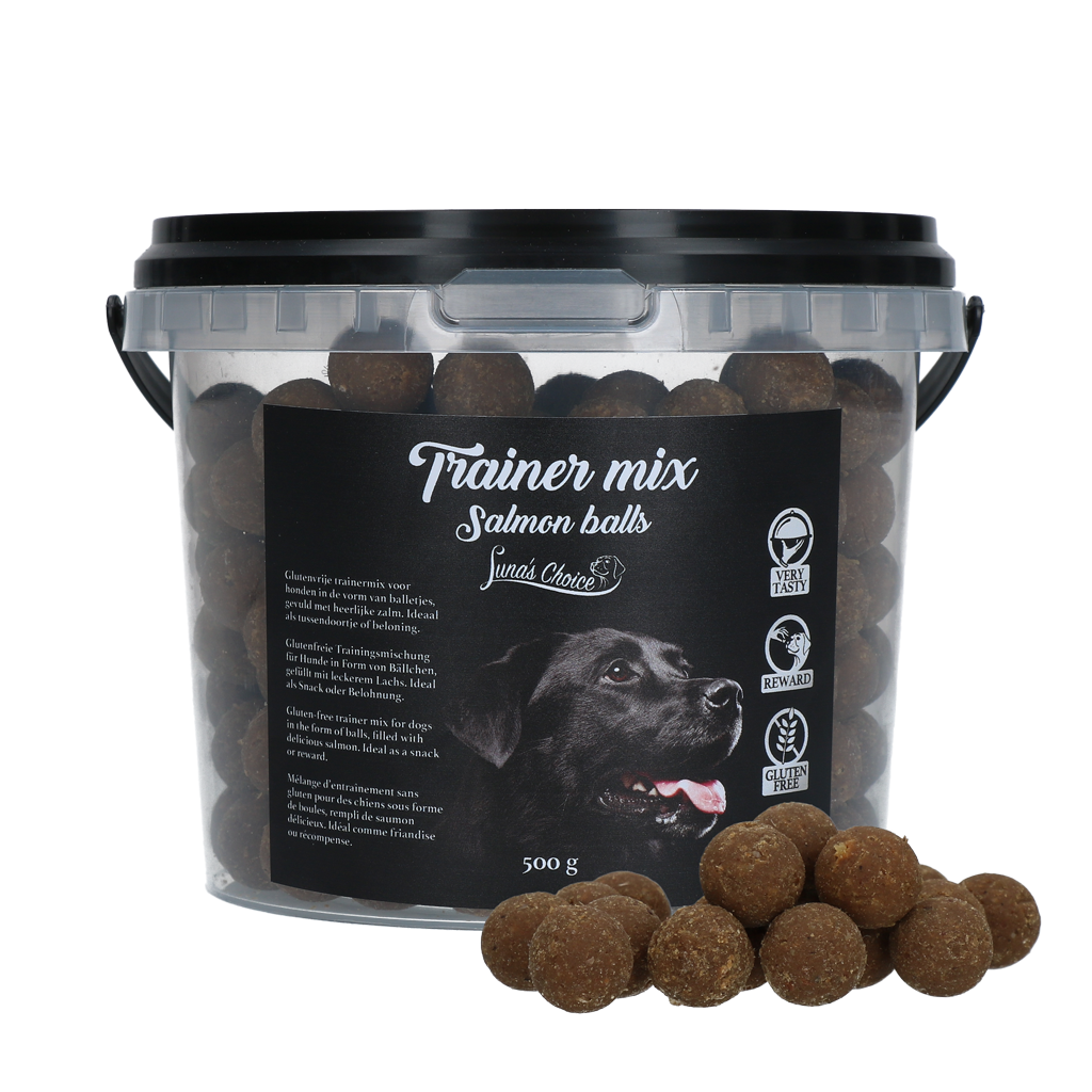 Luna's Choice Trainer Mix Salmon Balls (gluten-free)