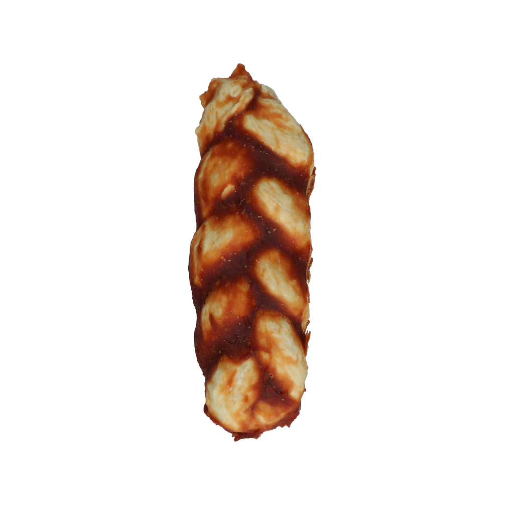 LUNA0070G-2 Luna's Choice Collagen Chews Braid Salmon M - Image 1