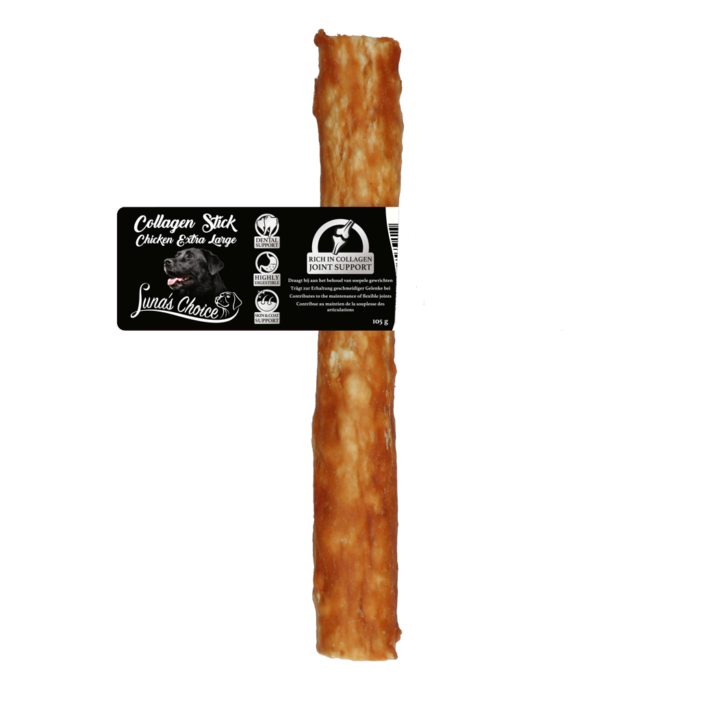 Luna's Choice Collagen Chews Stick Chicken XL