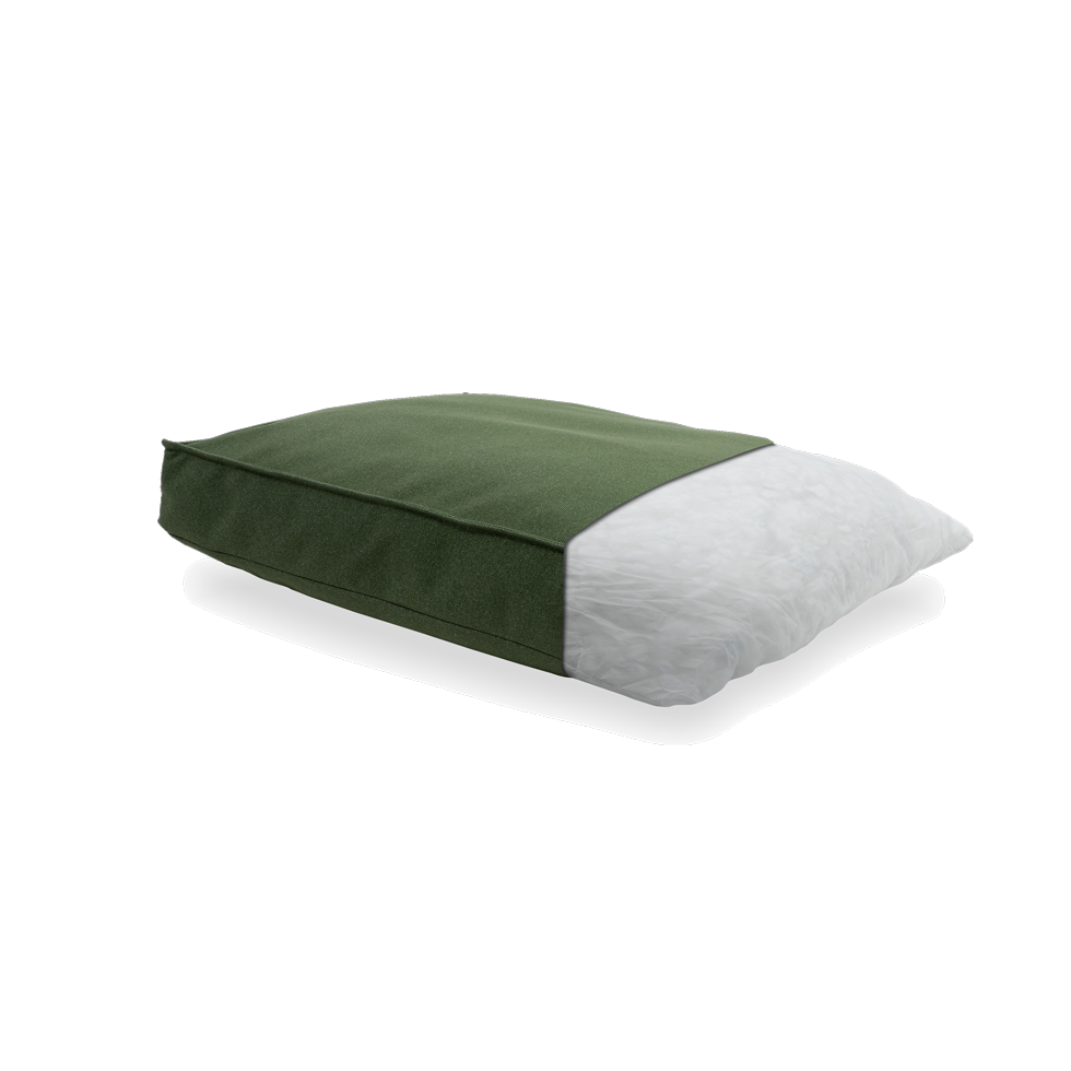 MADI0102-2 Madison Manchester Lounge Cushion Green S - Image 1