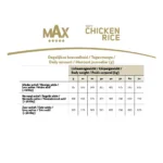 Max Adult Pressed Kibble Chicken & Rice 400 g - Image 5