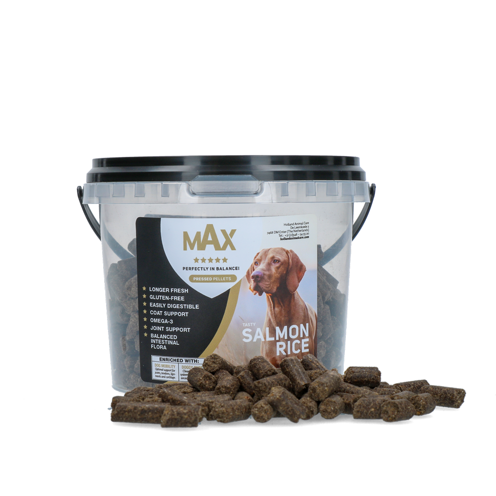 Max Adult Pressed Kibble Salmon & Rice 400 g