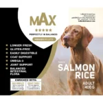 Max Adult Pressed Kibble Salmon & Rice 400 g - Image 3
