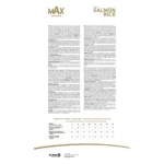 Max Adult Pressed Kibble Salmon & Rice 12 kg - Image 4