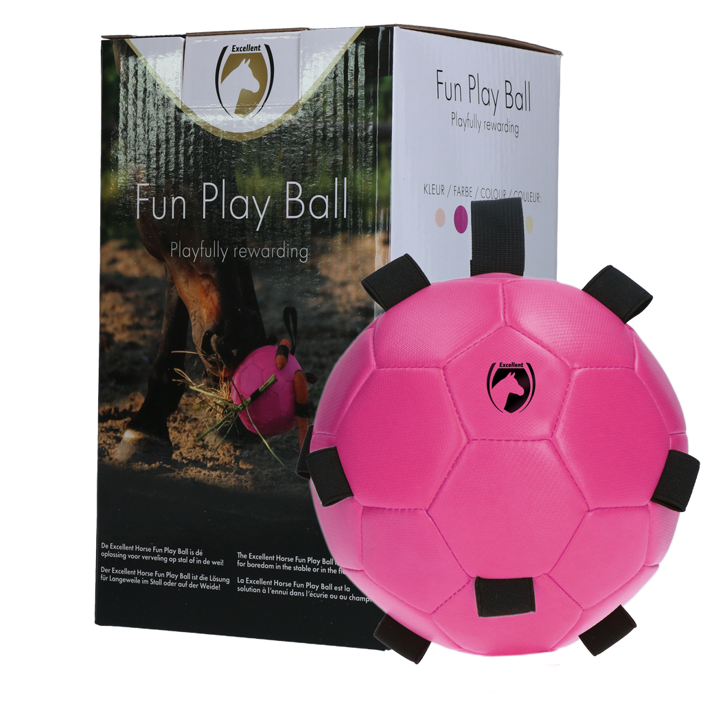 Excellent Horse Fun Play Ball Pink