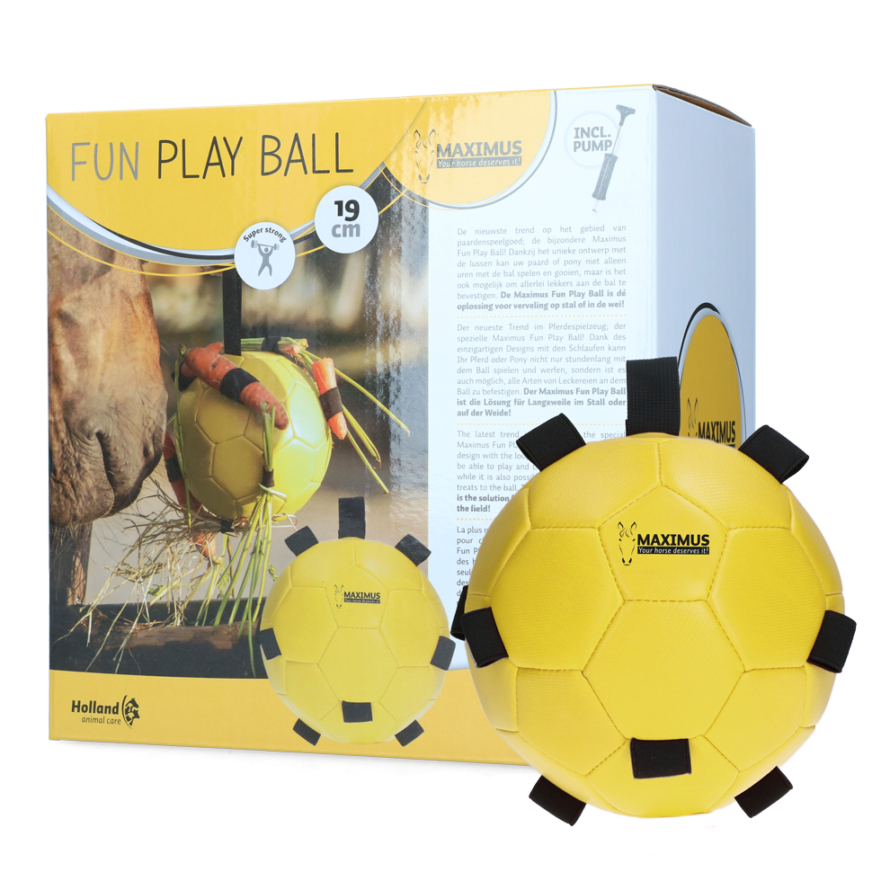 Excellent Horse Fun Play Ball Yellow