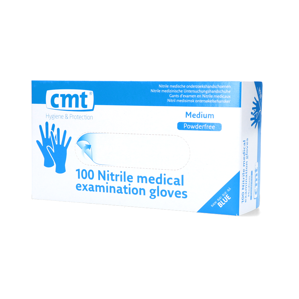 Milking glove Nitrile L (8-9) M