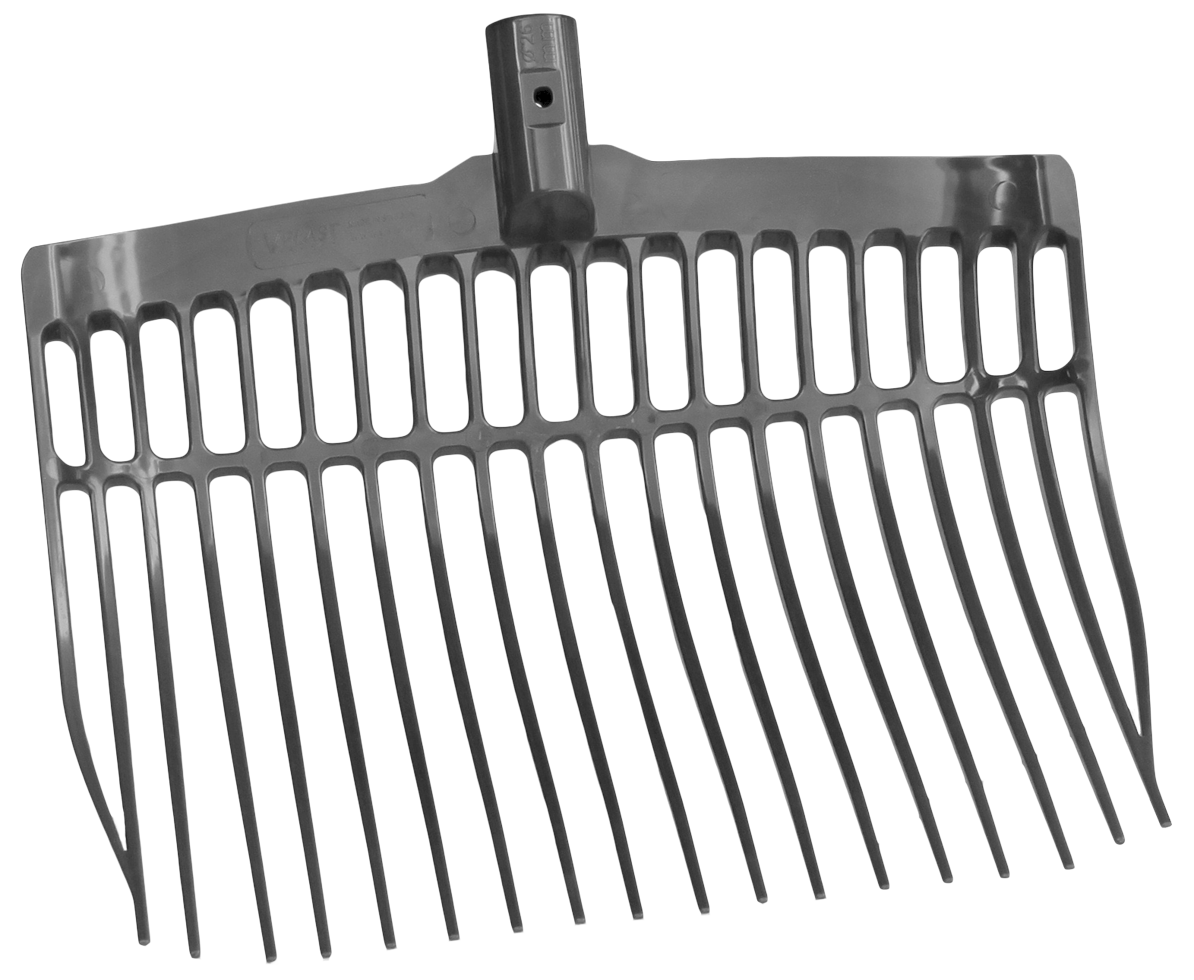 Shaving fork without handle Grey