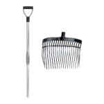 Shaving fork with handle Black - Image 2
