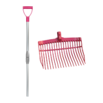 Shaving fork with handle Pink - Image 2