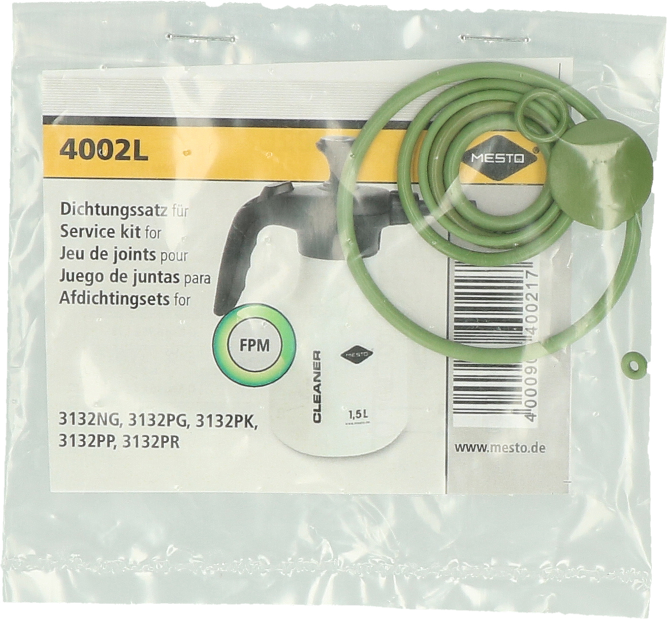 Mesto Cleaner 1.5 l Service Kit FPM