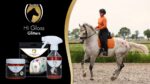 Excellent Horse Hi Gloss Glitter Hoof Polish Silver 150 ml - Image 6