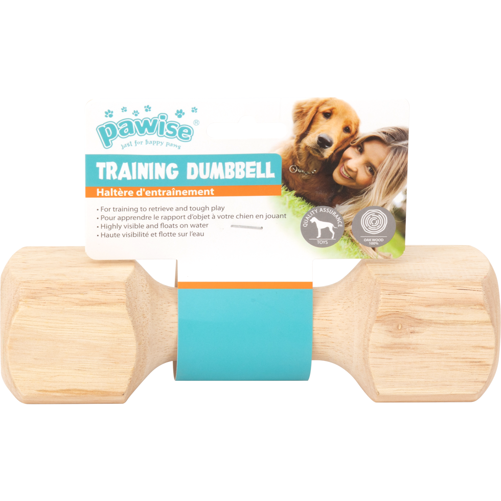 Pawise Wooden retrieving dumbbell M