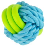 Pawise Fetch & Play Twin Rope Ball - Image 2