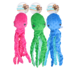 Pawise Multicolor Plush Octopus (3 colour assorted) S