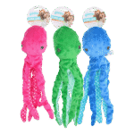 Pawise Multicolor Plush Octopus (3 colour assorted) L