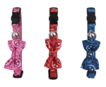 Pawise Cat Collar With Bowknot Pink - Image 2