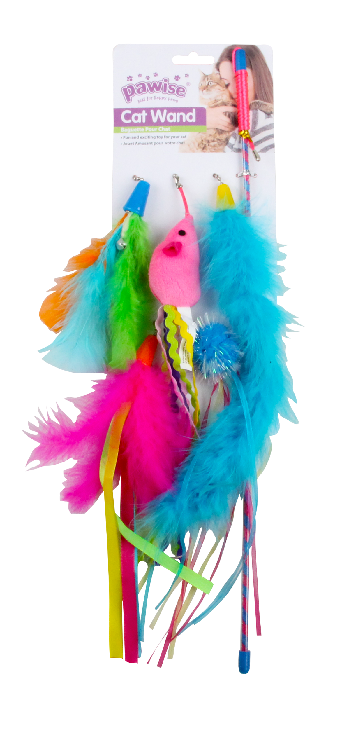 Pawise Cat Wand Value Pack 6-Pack