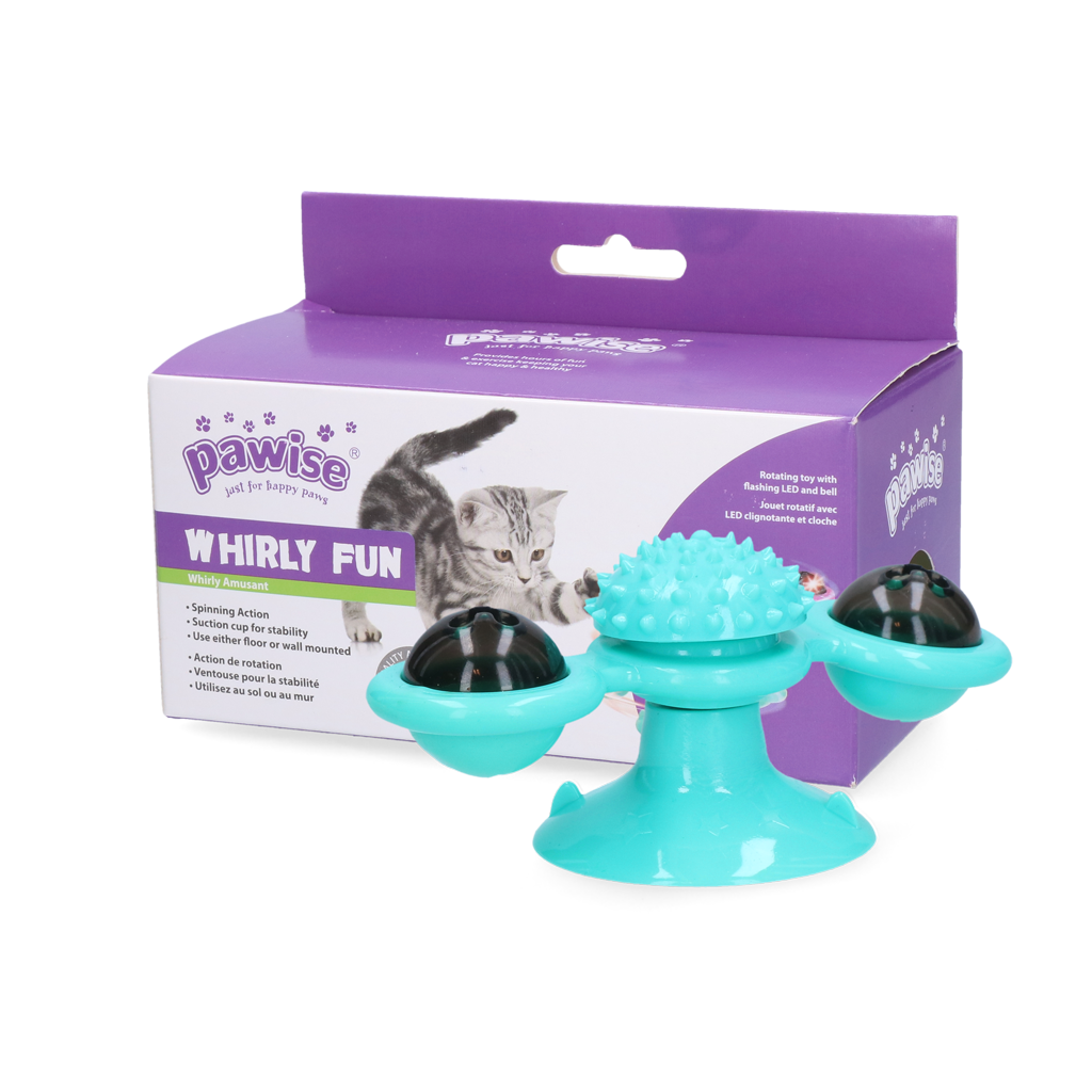 Pawise Twirly Whirly Cat Toy