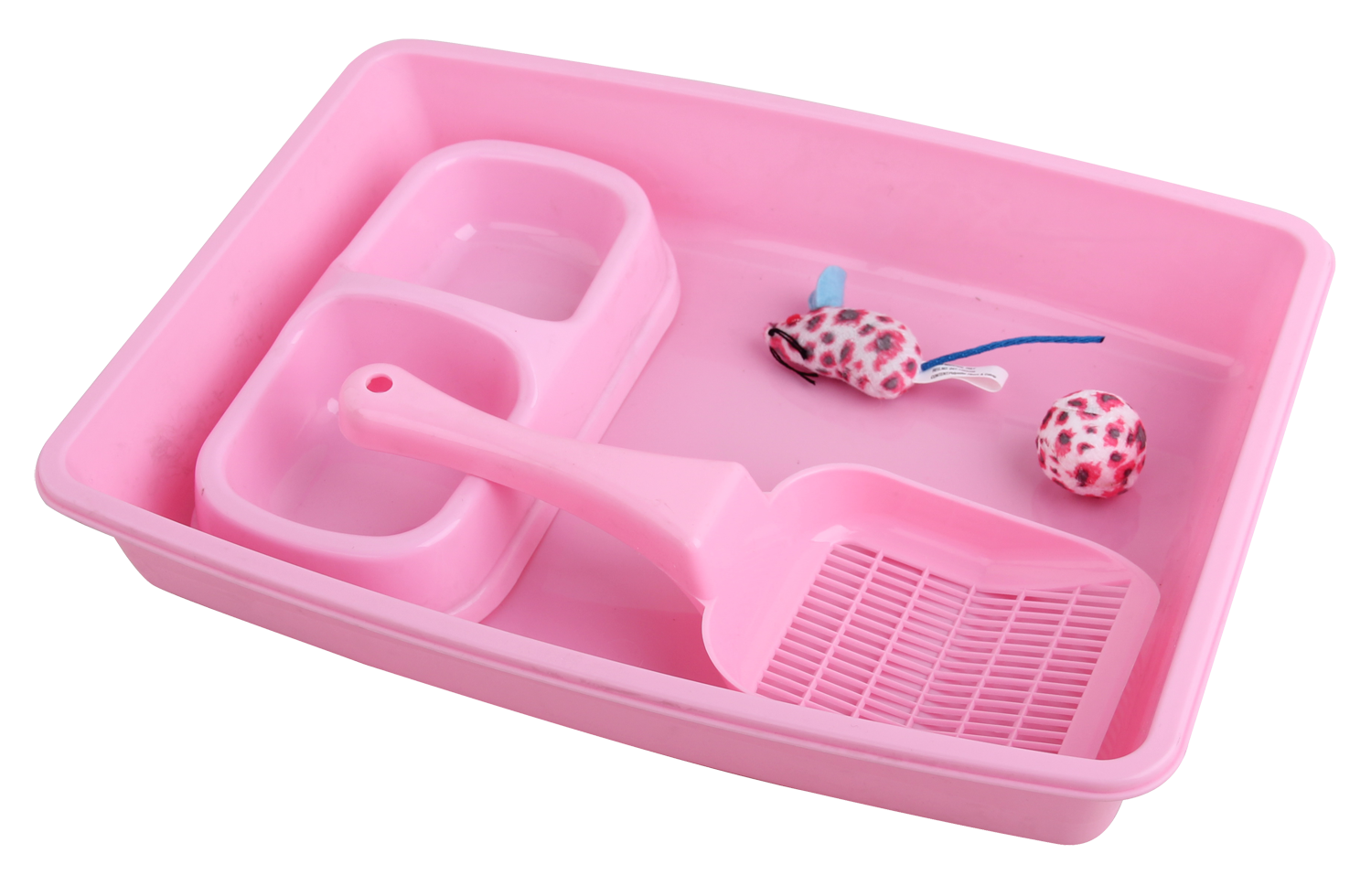 Pawise Kitten Starter Set Pink