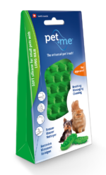 Pet+Me Cat Hair Brush Long hair Green