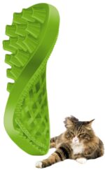 Pet+Me Cat Hair Brush Long hair Green - Image 4